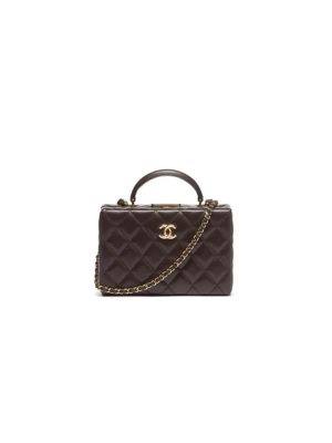 Dark Brown CHANEL small Box Pack (High-end grade)