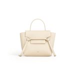 Cream CELINE NANO BELT BAG