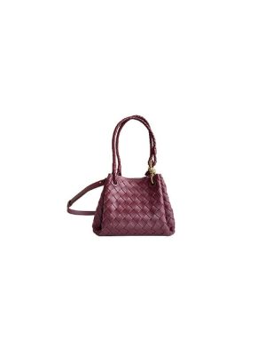 Burgundy Bottega Veneta Small Parachute