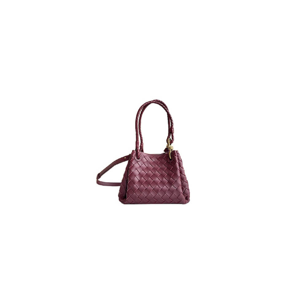 Burgundy Bottega Veneta Small Parachute