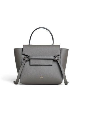 Grey CELINE NANO BELT BAG