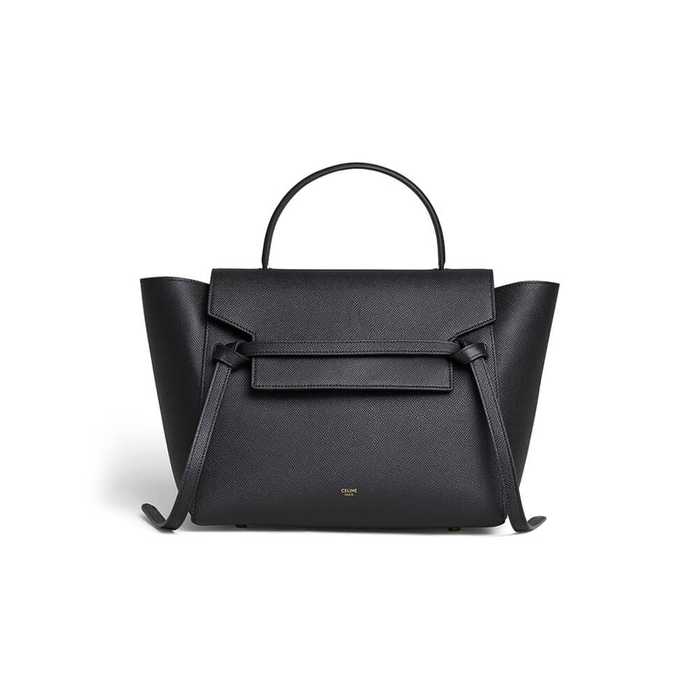 Black CELINE MINI BELT BAG