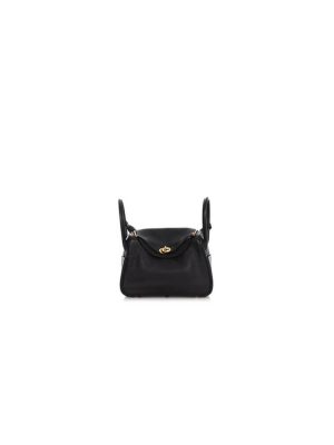 Black Hermes Lindy Mini Bag