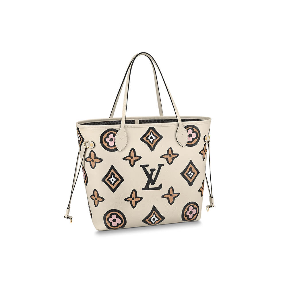 Cream LV NEVERFULL MM