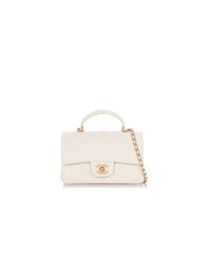 CHANEL Mini Classic Handbag With Top Handle