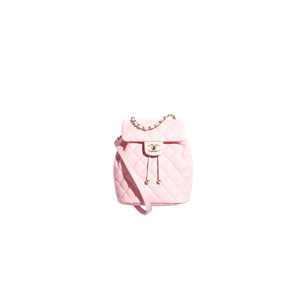 Light Pink CHANEL BACKPACK (high-end grade)