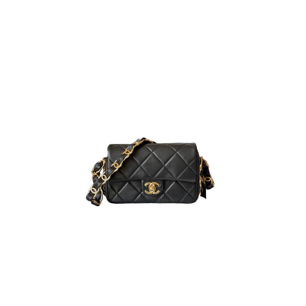 Black CHANEL Small Flap Bag (high-end grade)