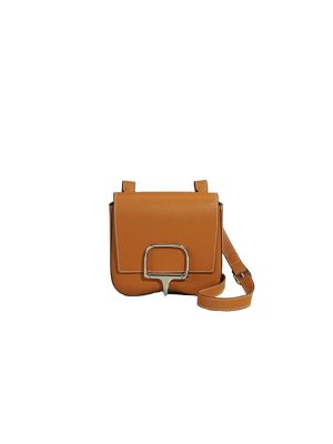 Gold Hermes Della Cavalleria mini bag II (High-end Grade)