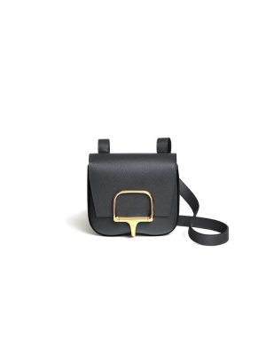 Gray Hermes Della Cavalleria mini bag II (High-end Grade)
