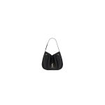 Black YSL PARIS VII small hobo in grained leather