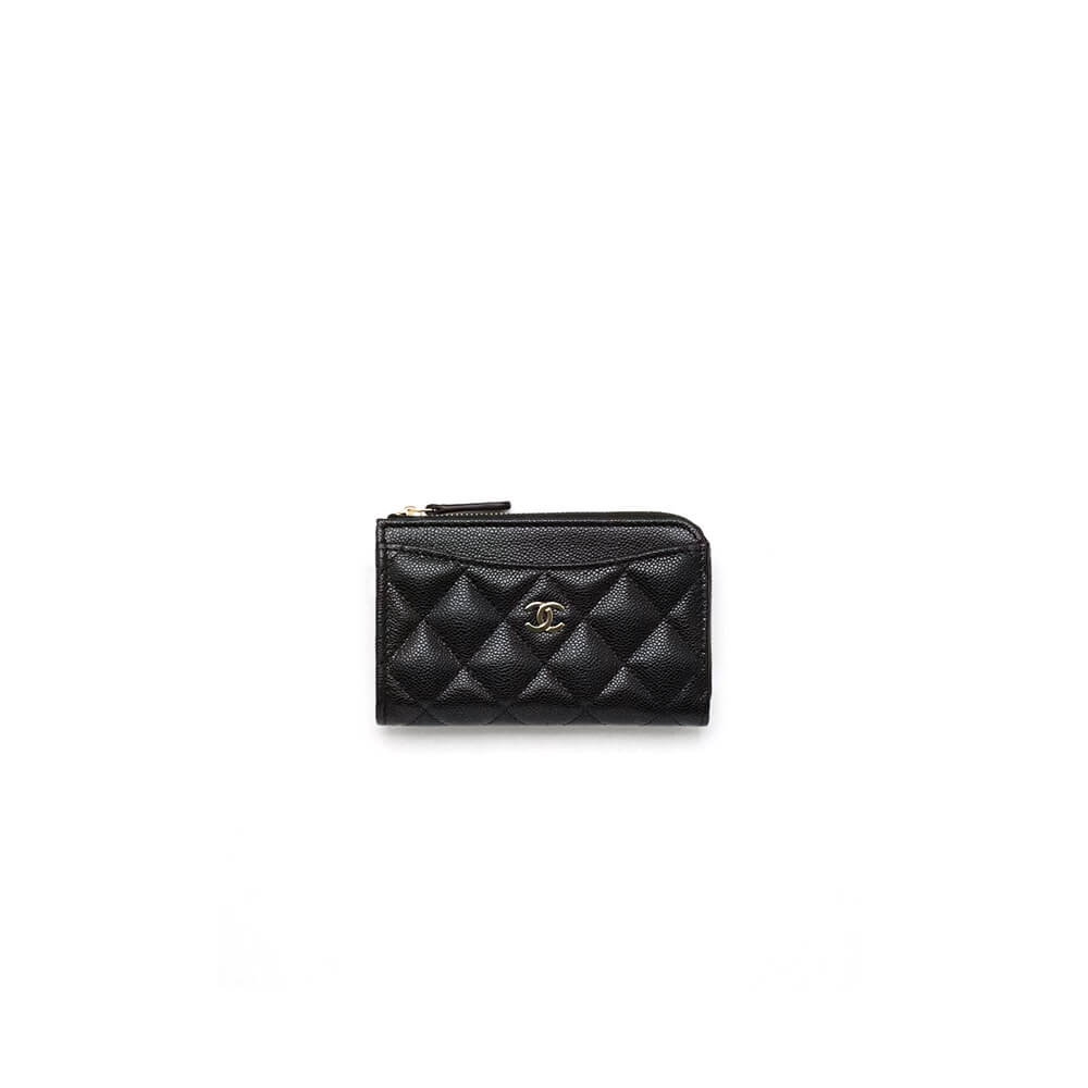 Chanel Classic Zipped Card Holder