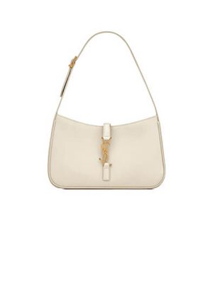 Blanc YSL LE 5 A 7 ARMPIT BAG
