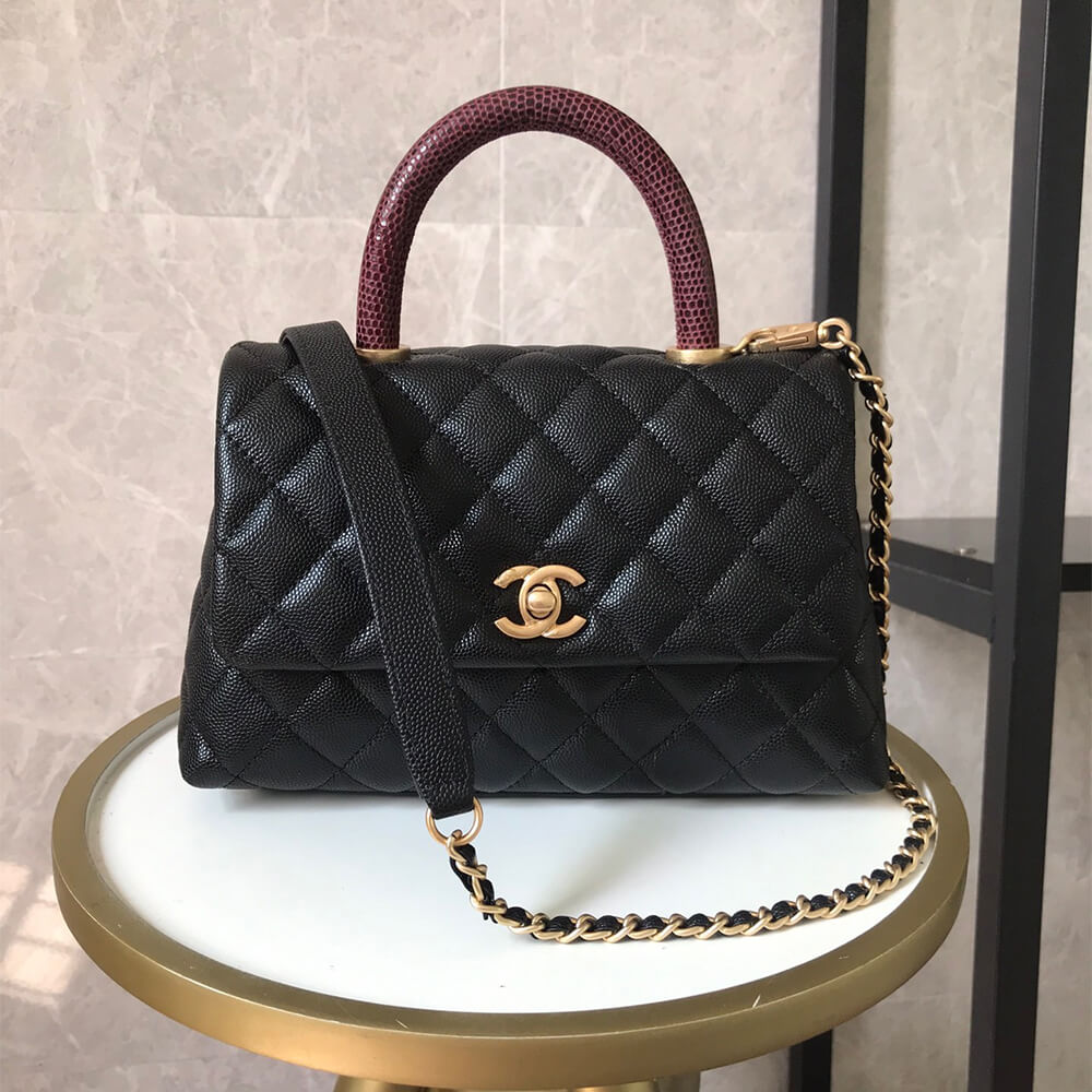 Chanel Coco handle flap shoulder bag PM - Image 2