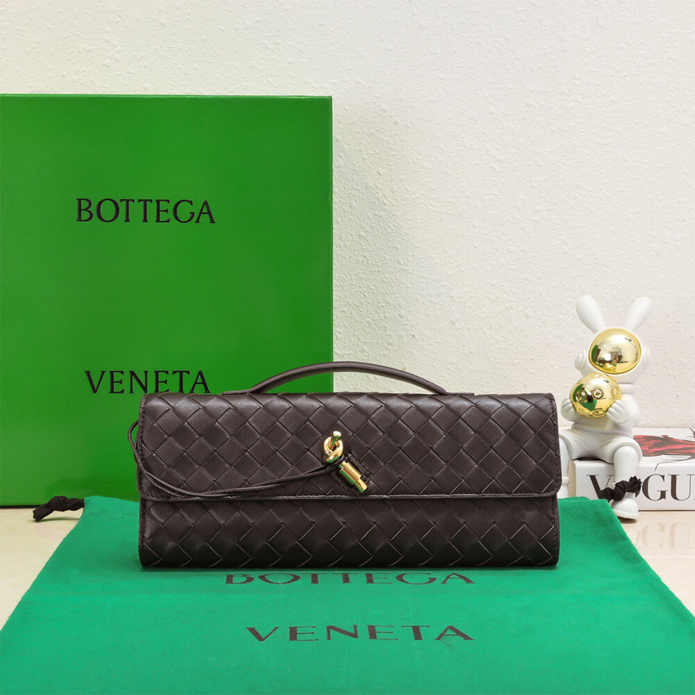 Fondant Bottega Veneta Andiamo Clutch (HIGH-END GRADE) - Image 2