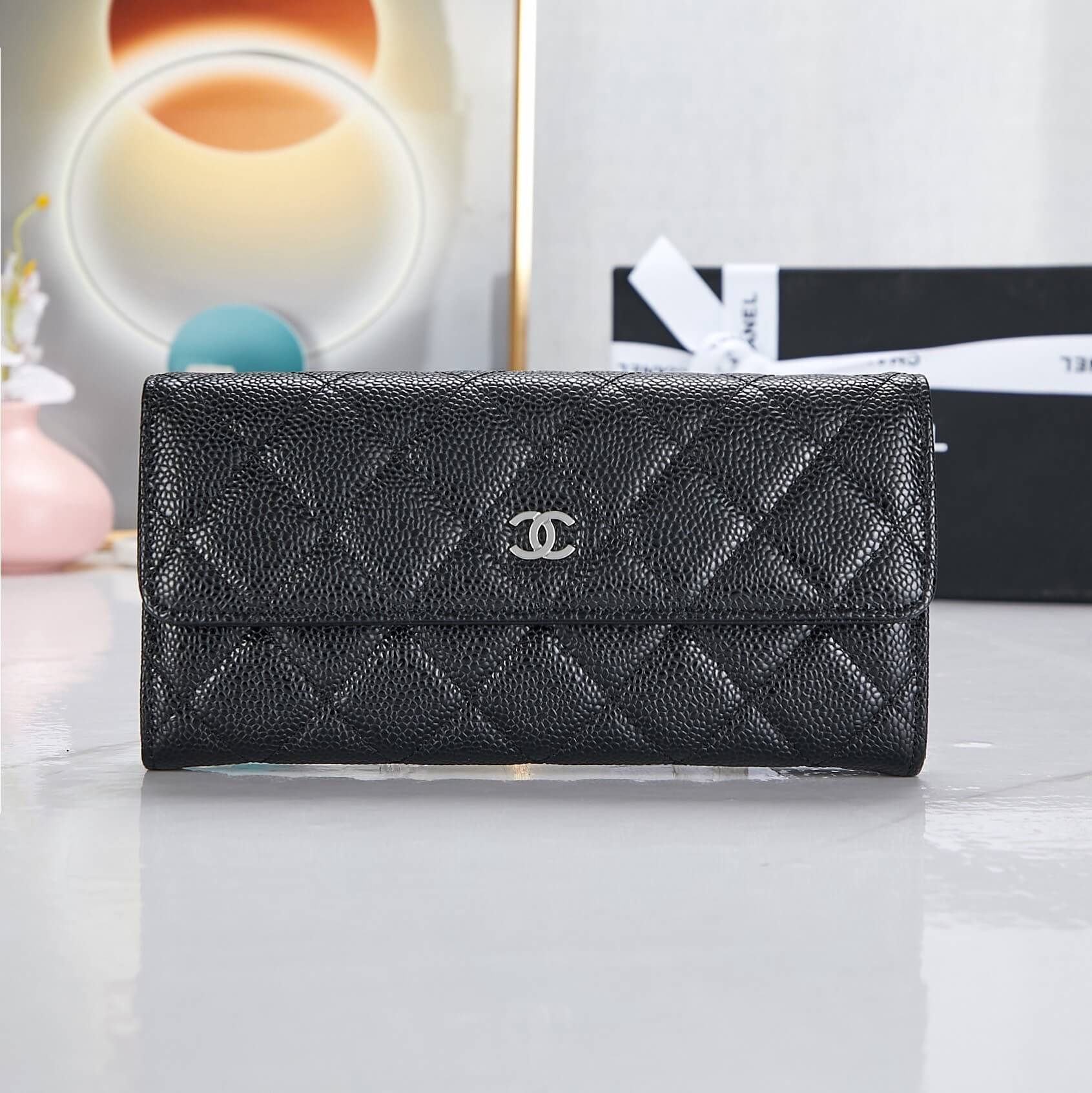 Chanel classic long wallet - Image 2