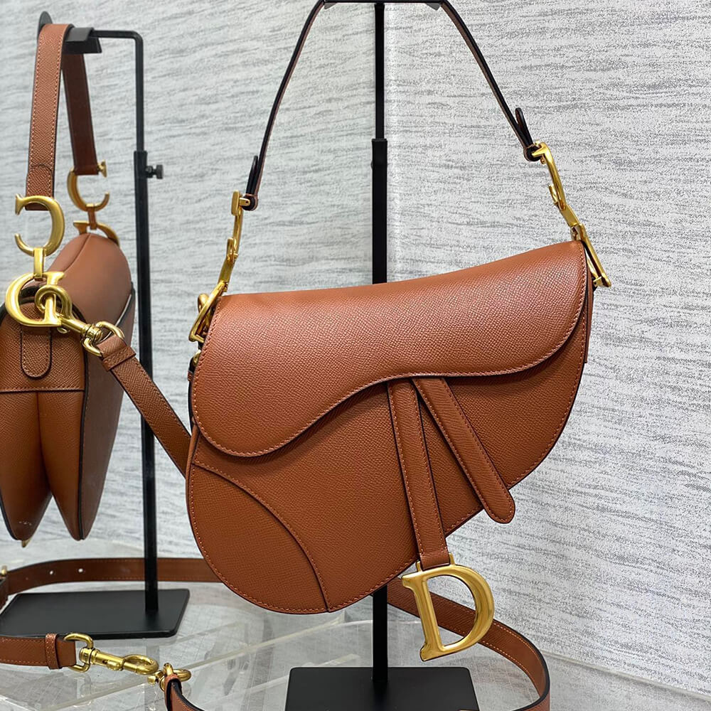 Dior Saddle Bag with Strap - Image 2