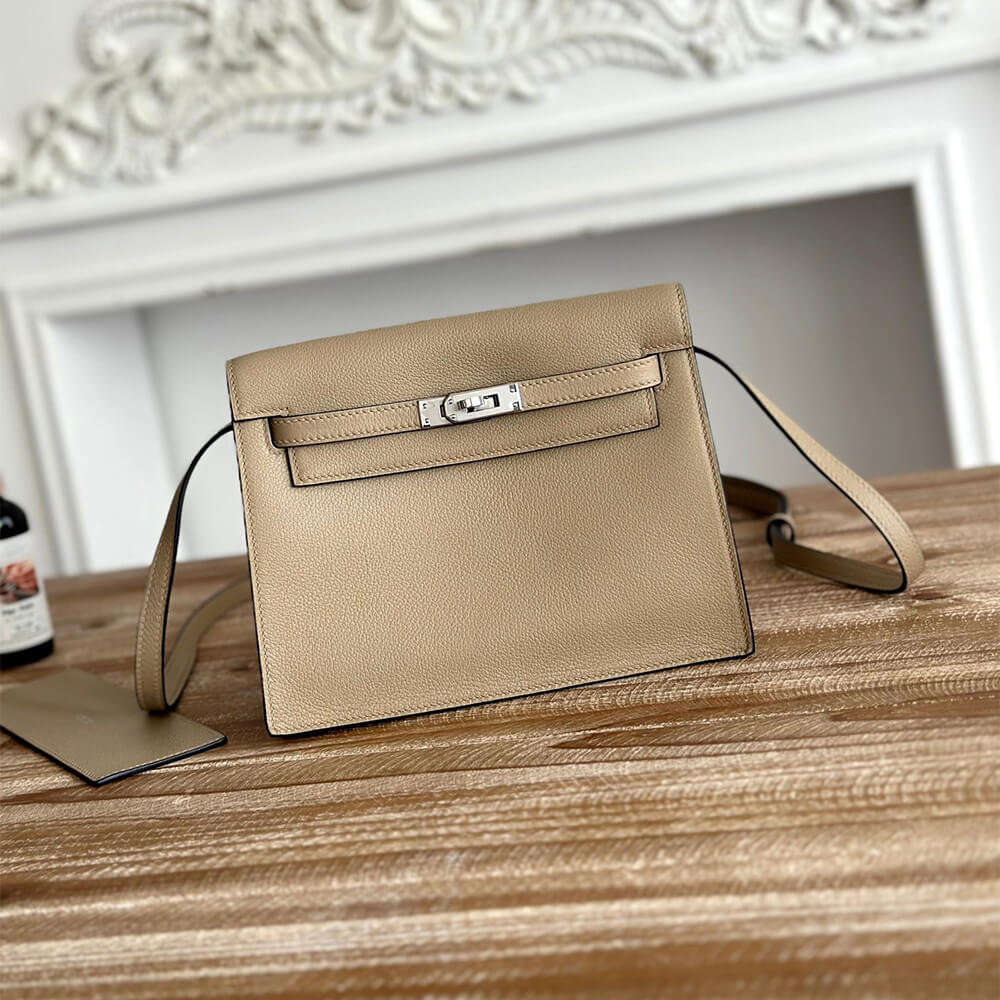 Beige Hermes Kelly Danse - Image 2