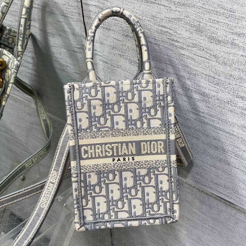 Mini Vertical Dior Book Tote - Image 2