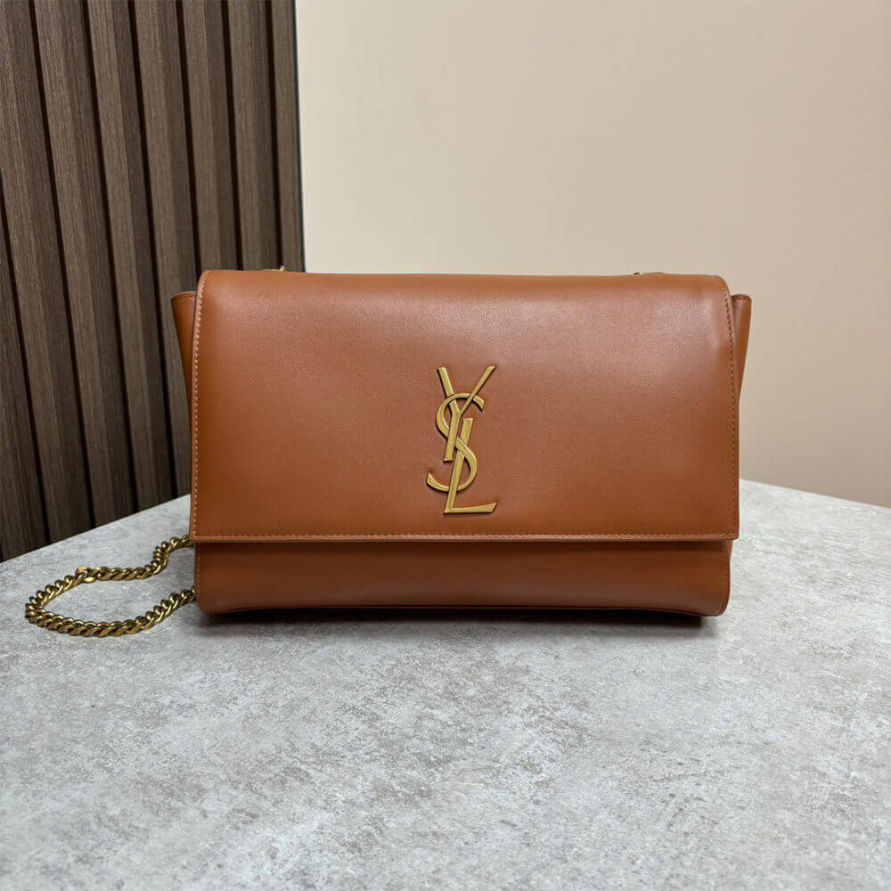 Brown YSL REVERSIBLE MEDIUM KATE - Image 2