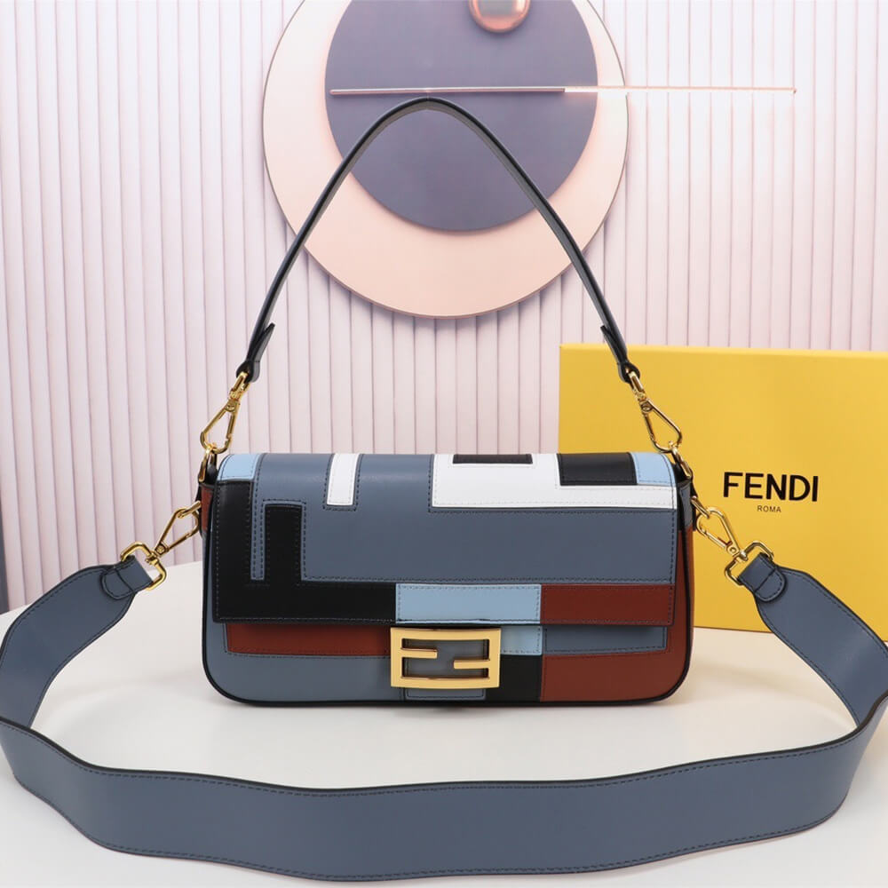 Block FF inlaid Fendi Baguette (high-end grade) - Image 2