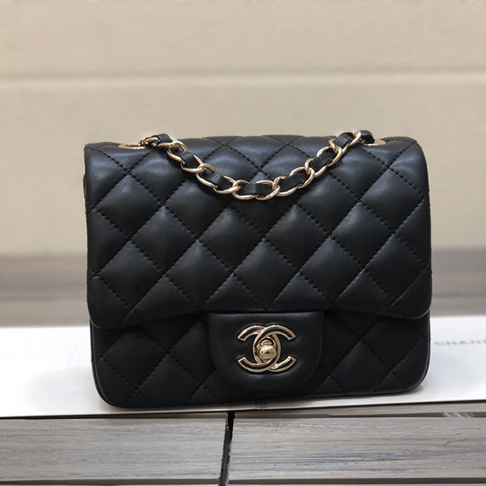 Black Chanel MINI FLAP BAG - Image 2