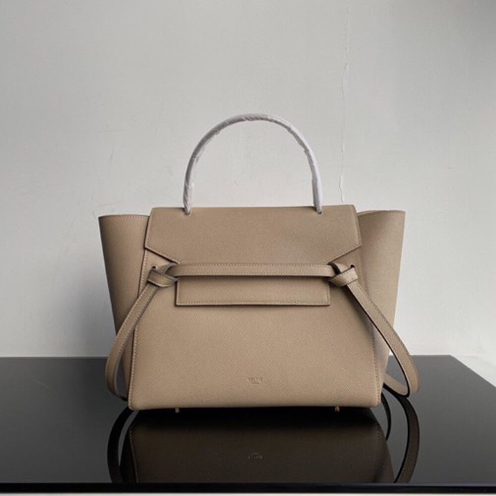 LIGHT TAUPE CELINE MINI BELT BAG - Image 2