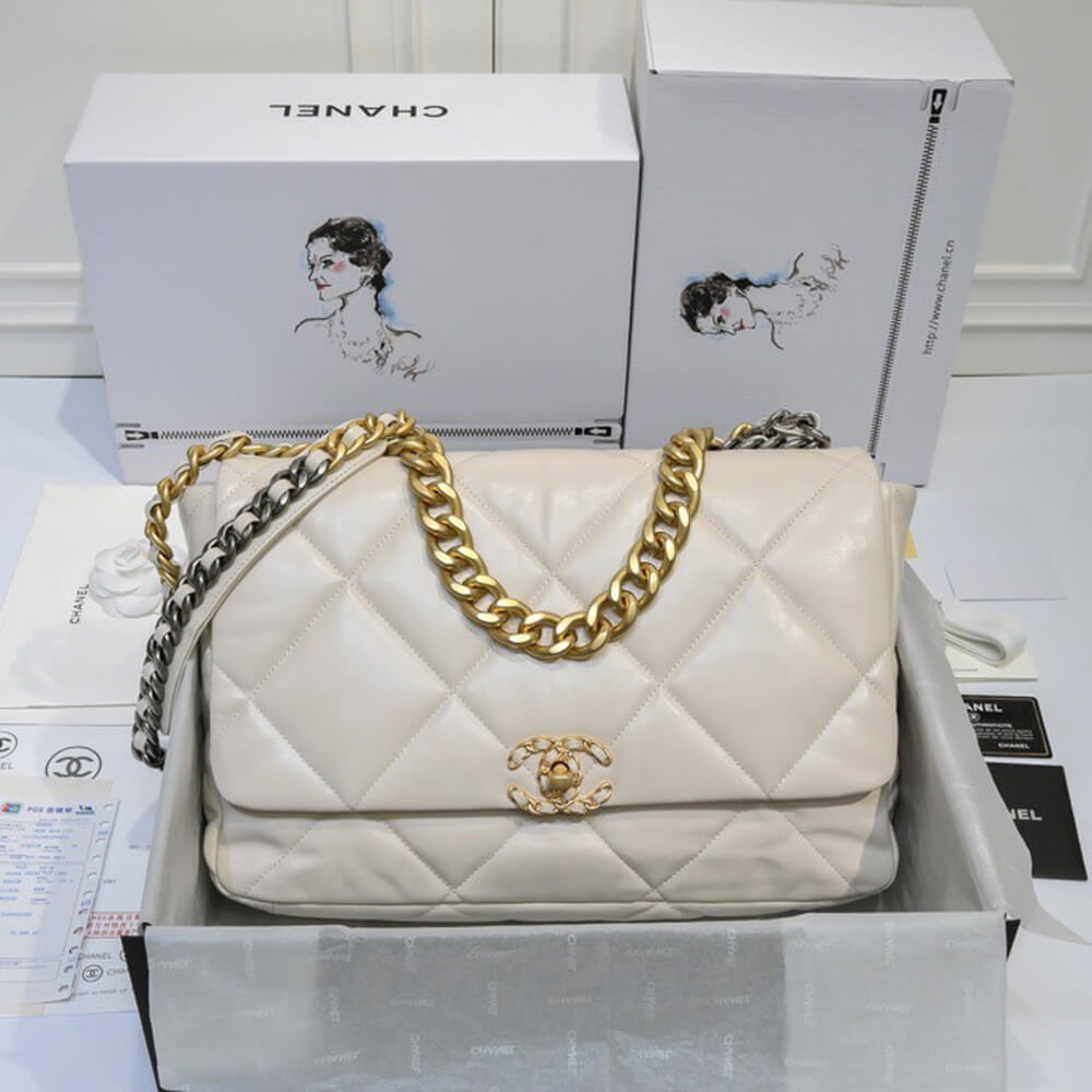 CHANEL 19 MAXI HANDBAG - Image 2