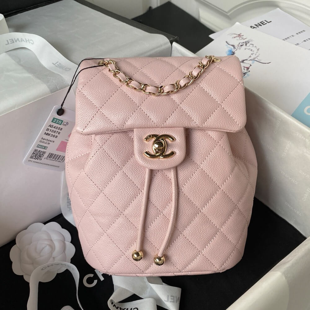 Light Pink CHANEL BACKPACK (high-end grade) - Image 2