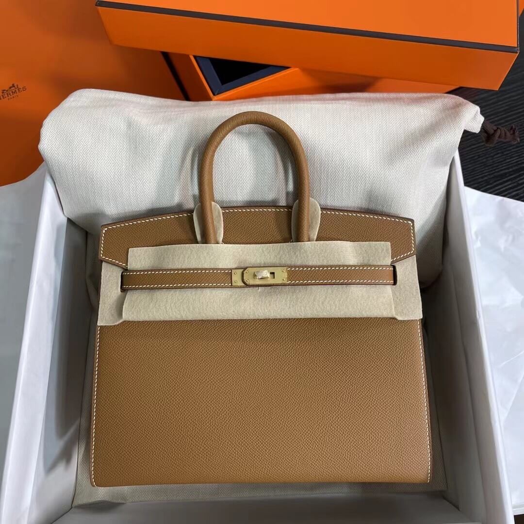 Brown Hermes Birkin 25 Sellier (High-end Grade) - Image 2