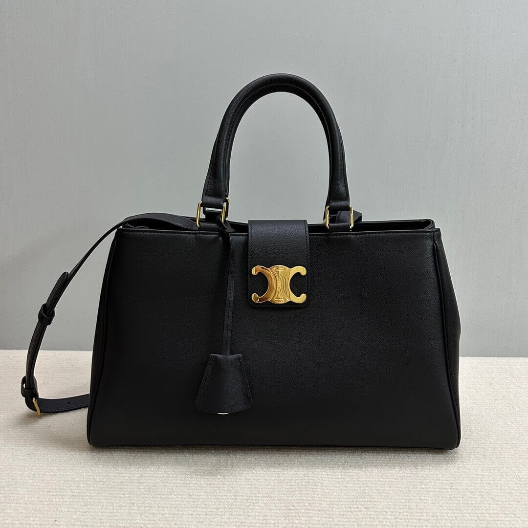 CELINE MEDIUM APPOLINE BAG IN SUPPLE CALFSKIN - Image 2