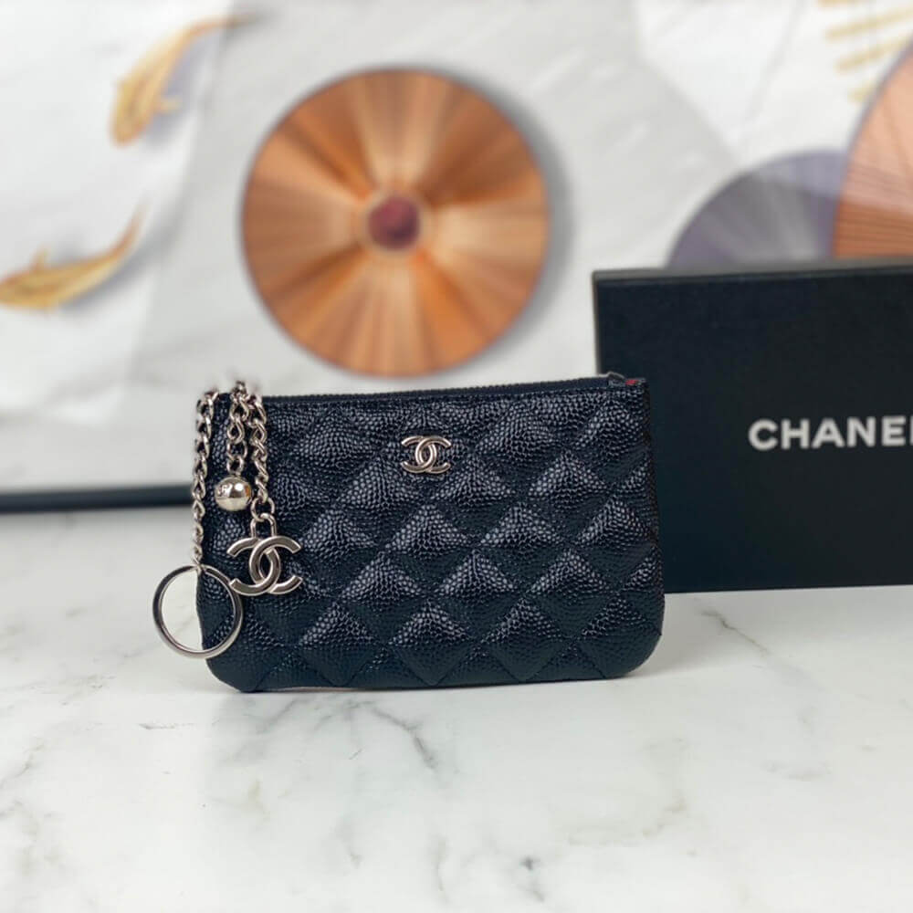 Chanel Classic Small Zip Clutch - Image 2