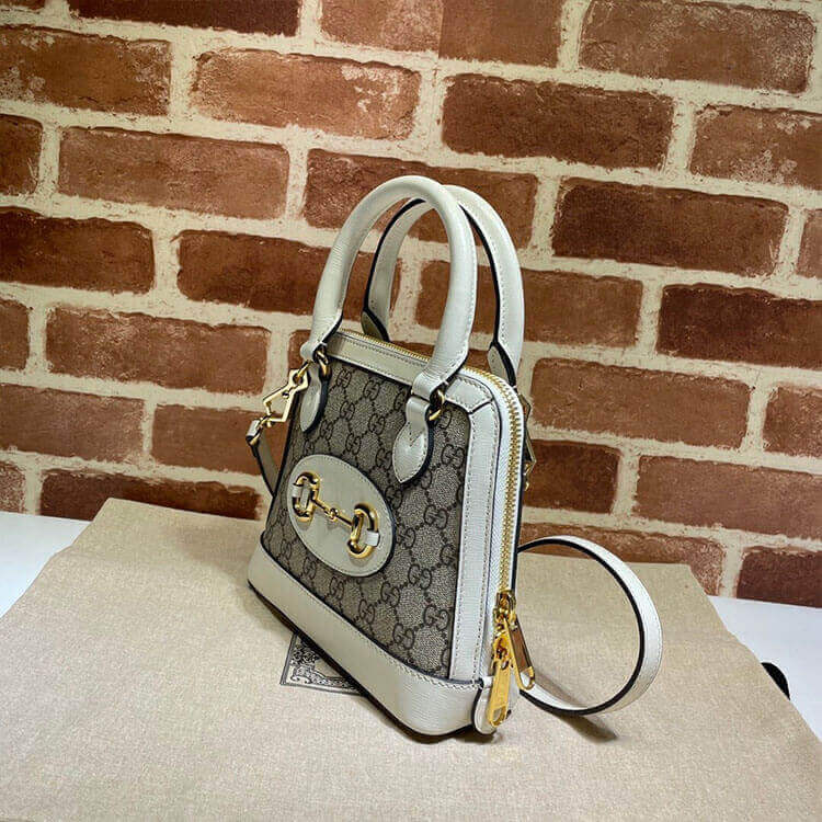 Gucci Horsebit 1955 Mini Top Handle Bag - Image 3
