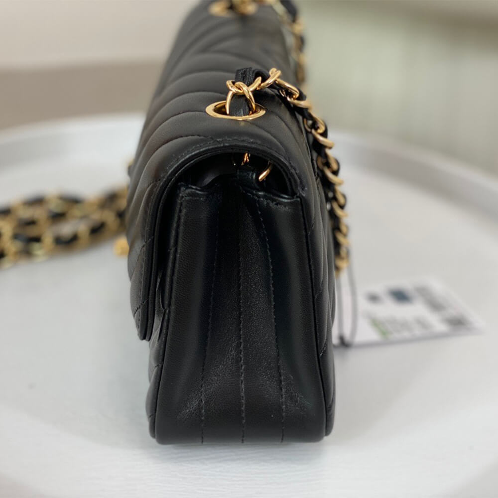 Black Chanel Mini Flap Bag (high-end grade) - Image 3
