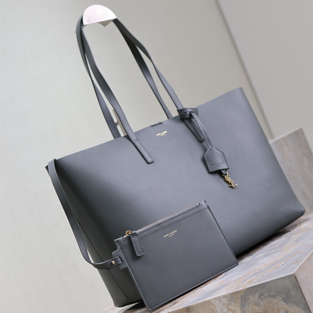 STORM YSL Shopping Saint Laurent leather - Image 3