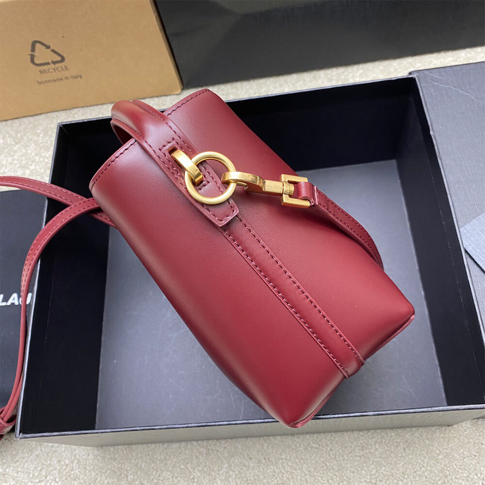 MERLOT YSL LE 37 mini in shiny leather - Image 3
