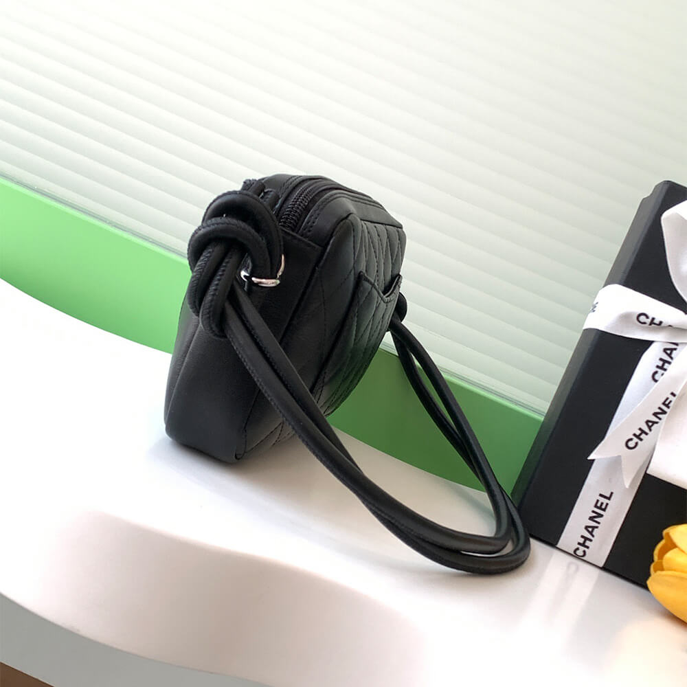 All Black Chanel Mini Cambon Camera Bag (high-end grade) - Image 3