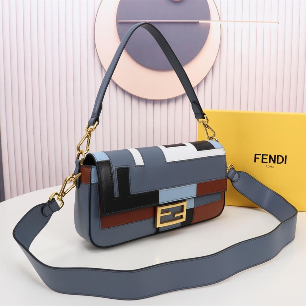 Block FF inlaid Fendi Baguette (high-end grade) - Image 3