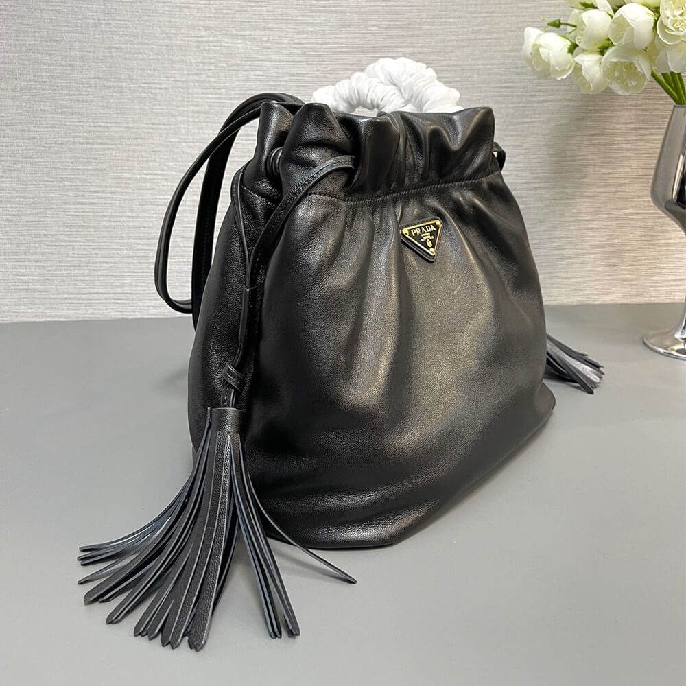 Black Prada Nappa leather shoulder Bag - Image 3