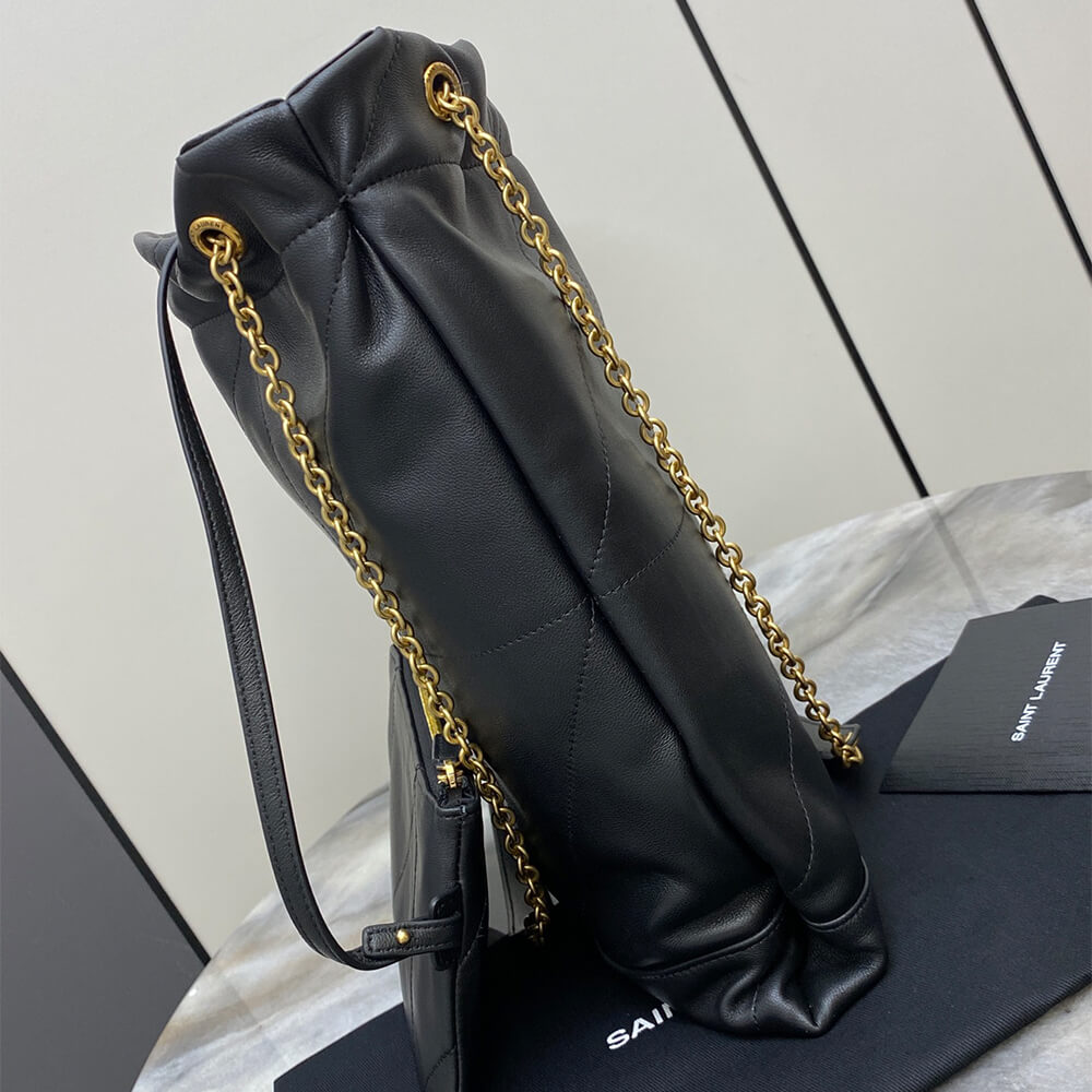 Black YSL JAMIE 4.3 POCHON in lambskin - Image 3