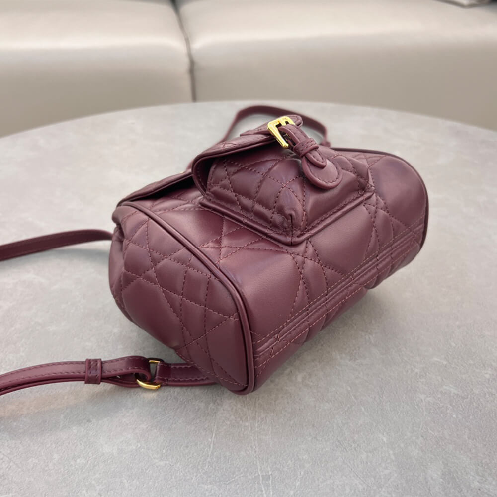 Small Dior Caro Backpack(High-end Grade) - Image 4