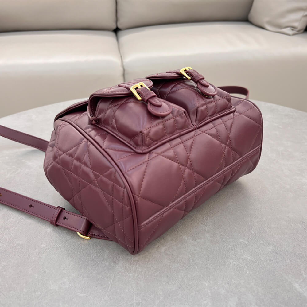 Medium Dior Caro Backpack(High-end Grade) - Image 4