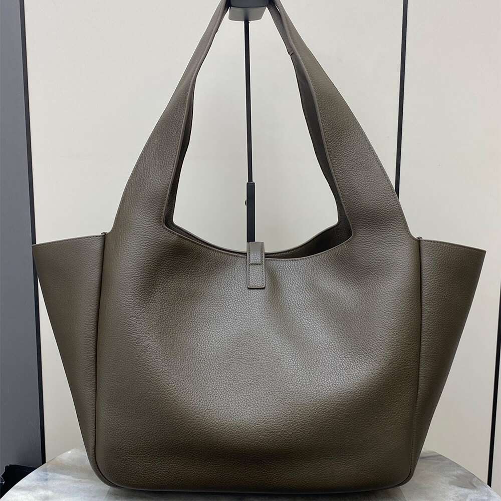 MUSK YSL LE 5 A 7 BEA IN GRAINED LEATHER - Image 4