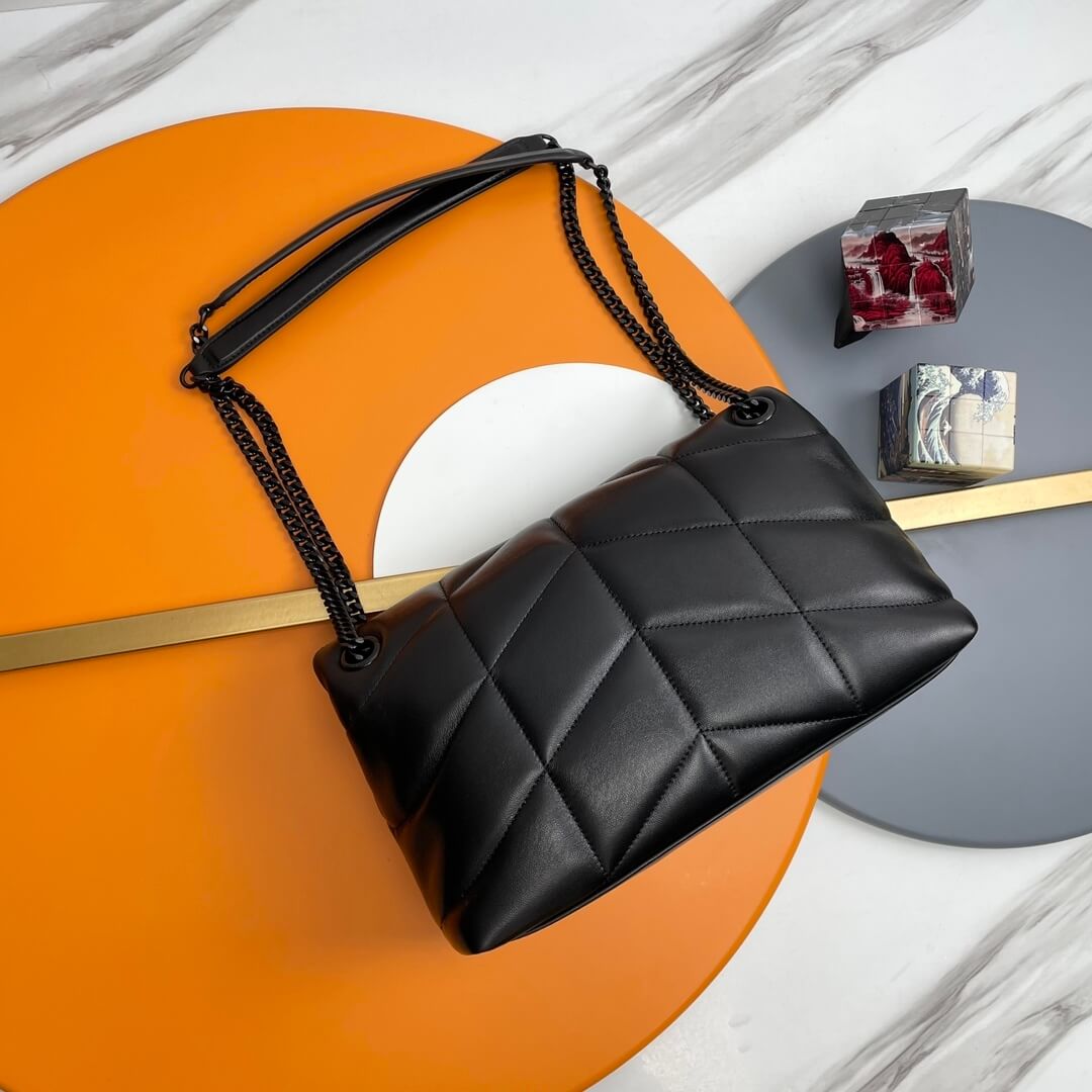 Black YSL PUFFER SMALL in Nappa leather - Image 4