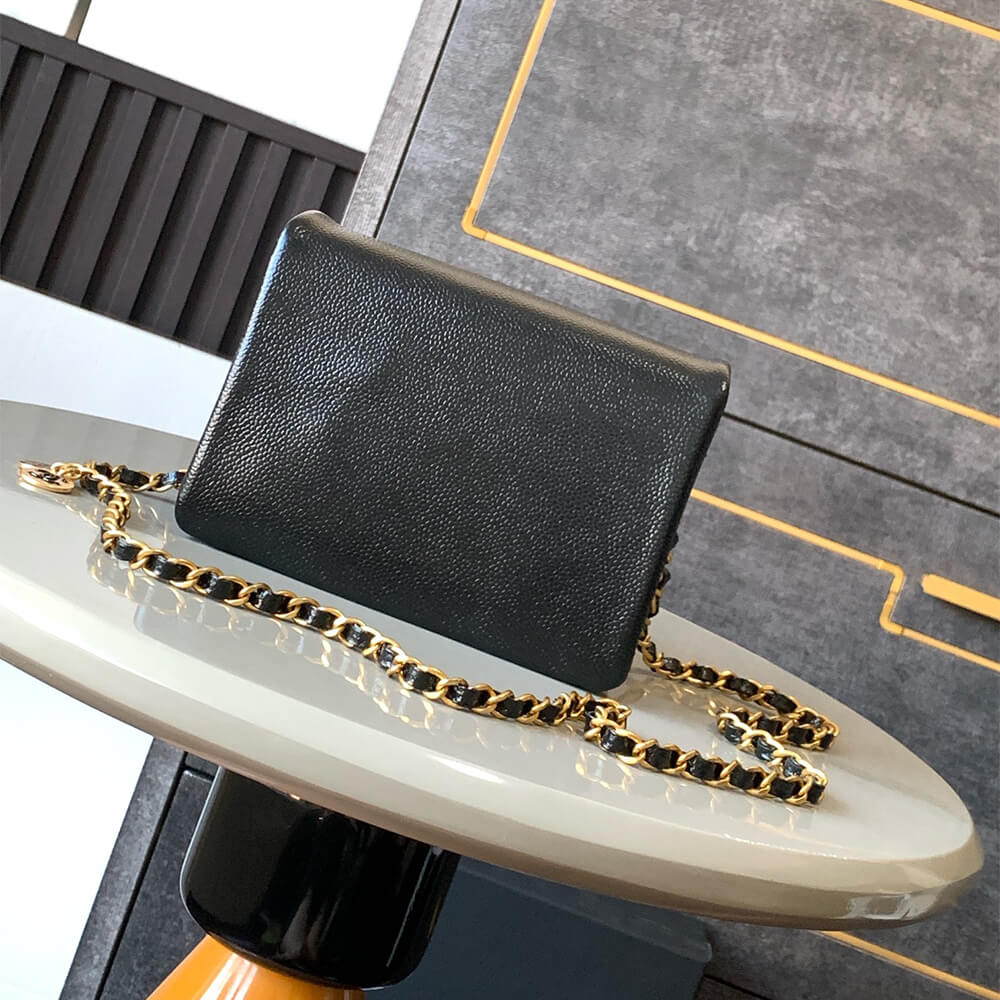 Black CHANEL Mini Flap Bag (high-end grade) - Image 4