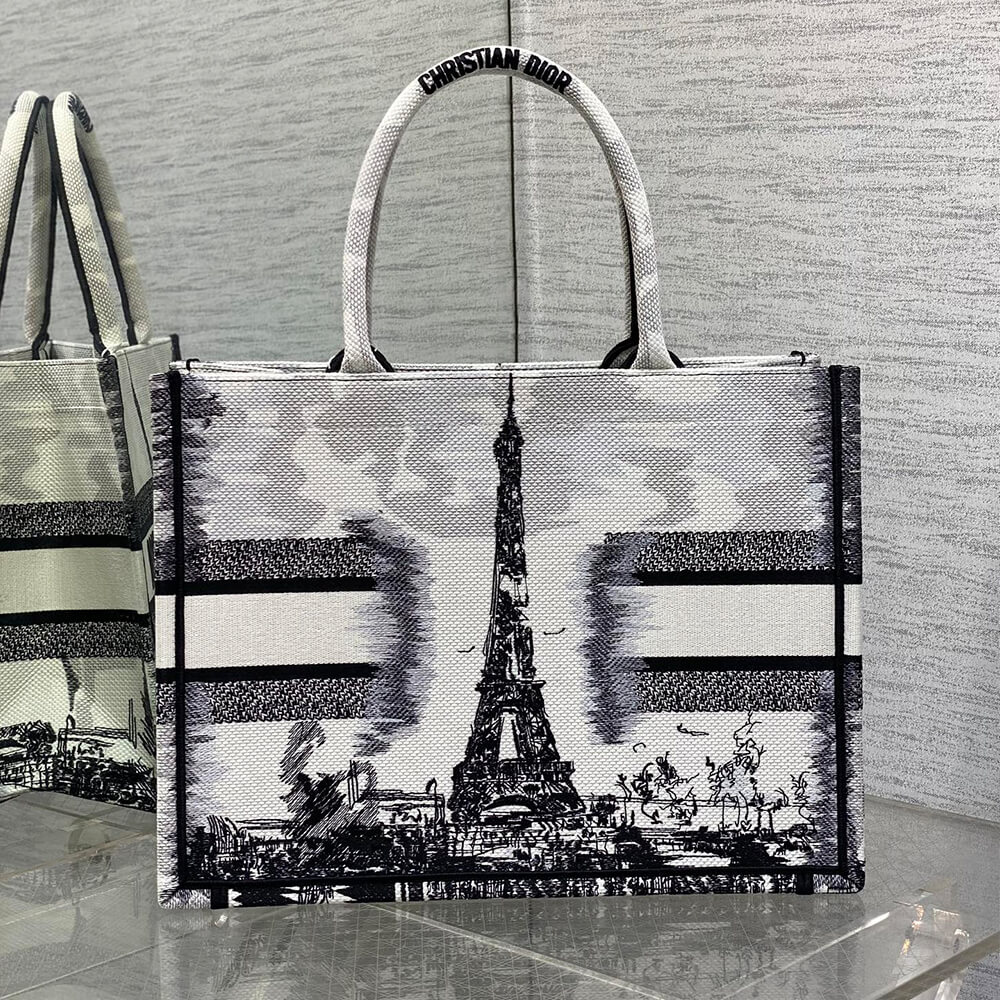 Medium Dior Book Tote - Image 4
