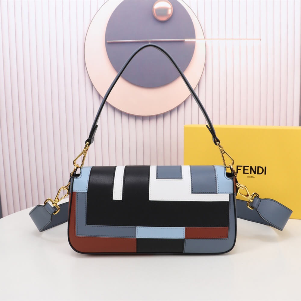 Block FF inlaid Fendi Baguette (high-end grade) - Image 4