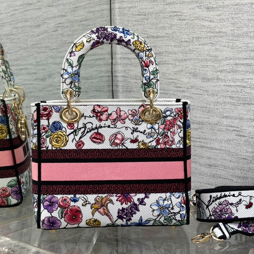 Dior Medium Lady D-Lite Bag - Image 4