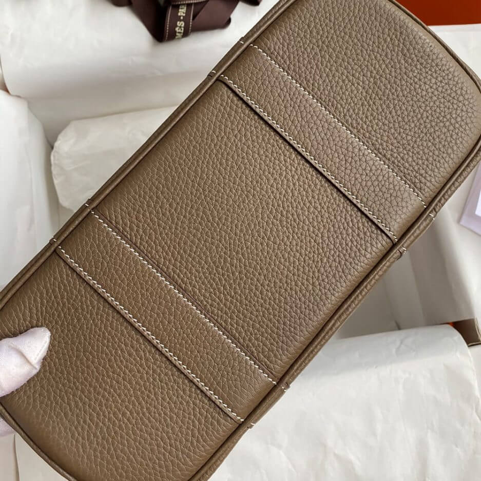 Etoupe Hermes Garden Party 30 Bag - Image 4