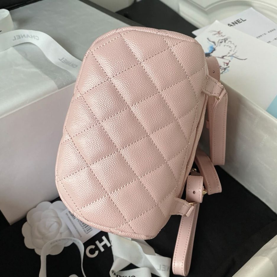 Light Pink CHANEL BACKPACK (high-end grade) - Image 4