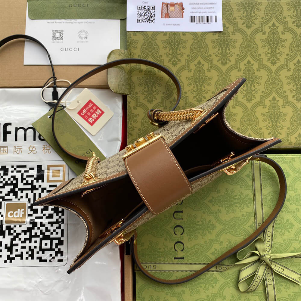 Padlock small GG shoulder bag - Image 4